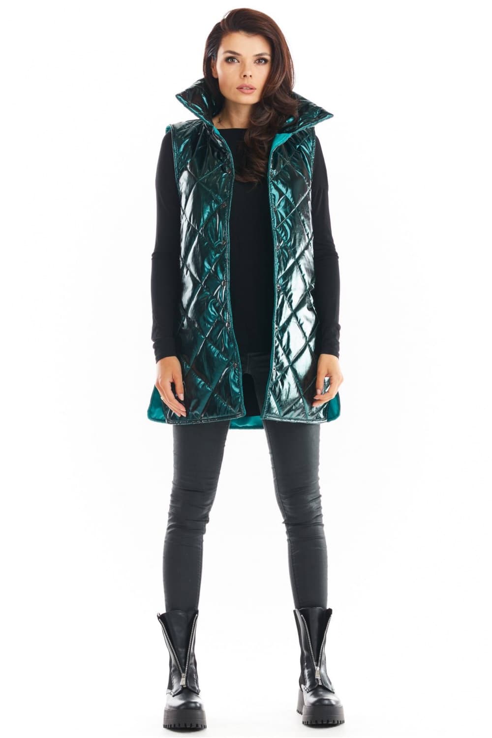 Gilet model 149797 awama - Miniatura 2