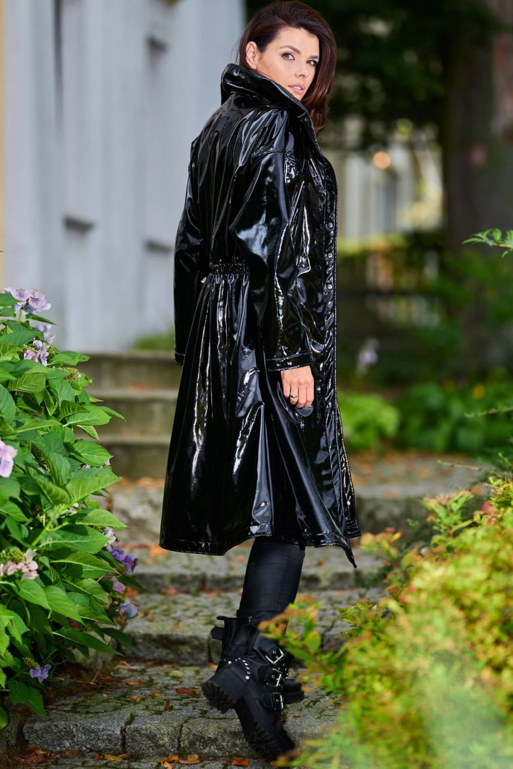 Cappotto model 149801 awama - Miniatura 3