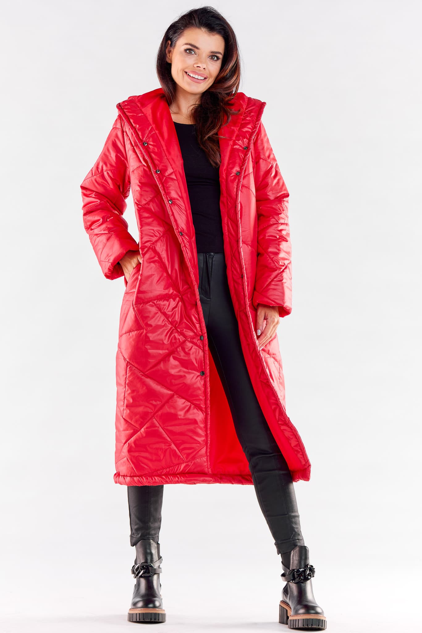 Cappotto model 173876 awama - Miniatura 2