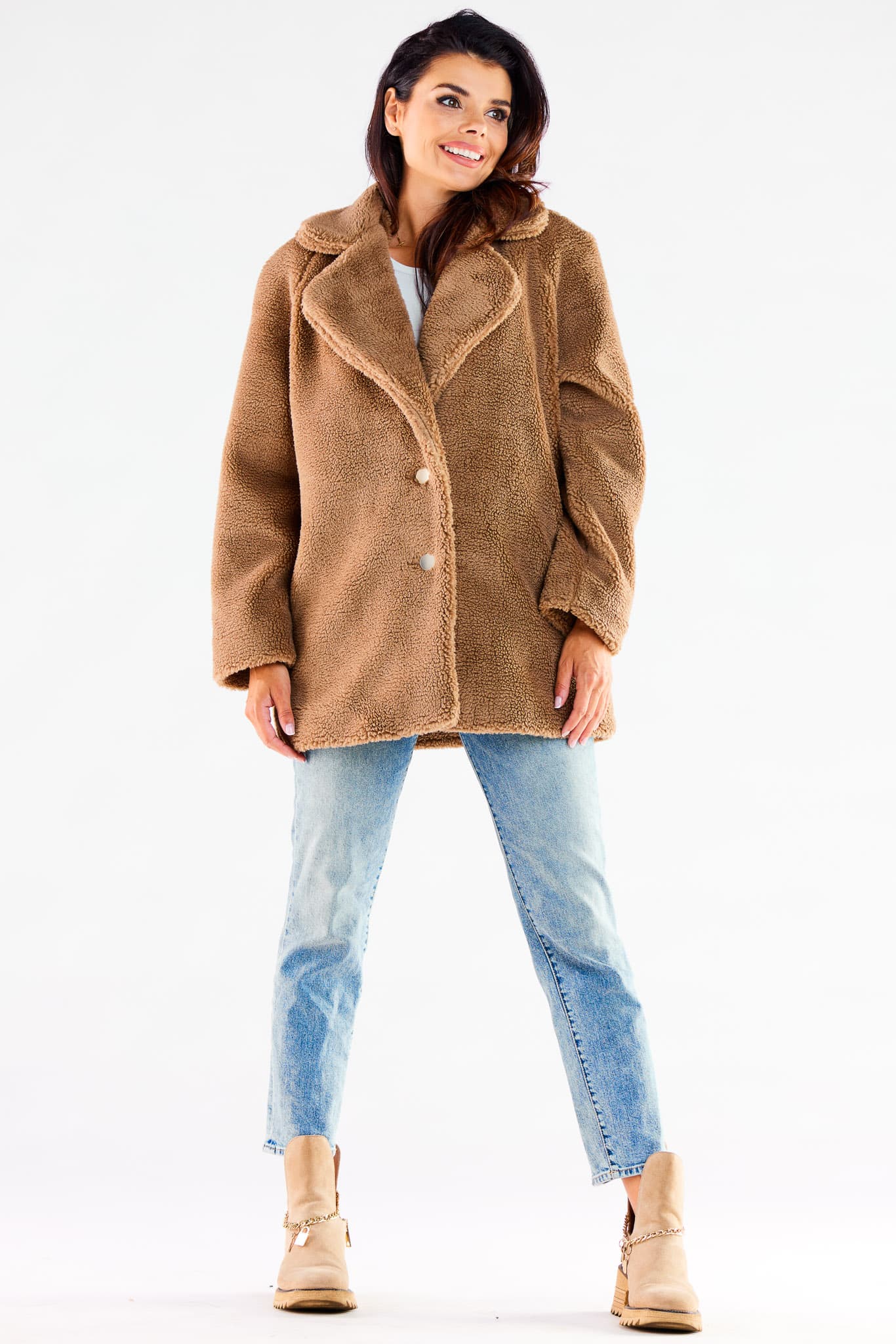 Cappotto model 173895 awama - Miniatura 2