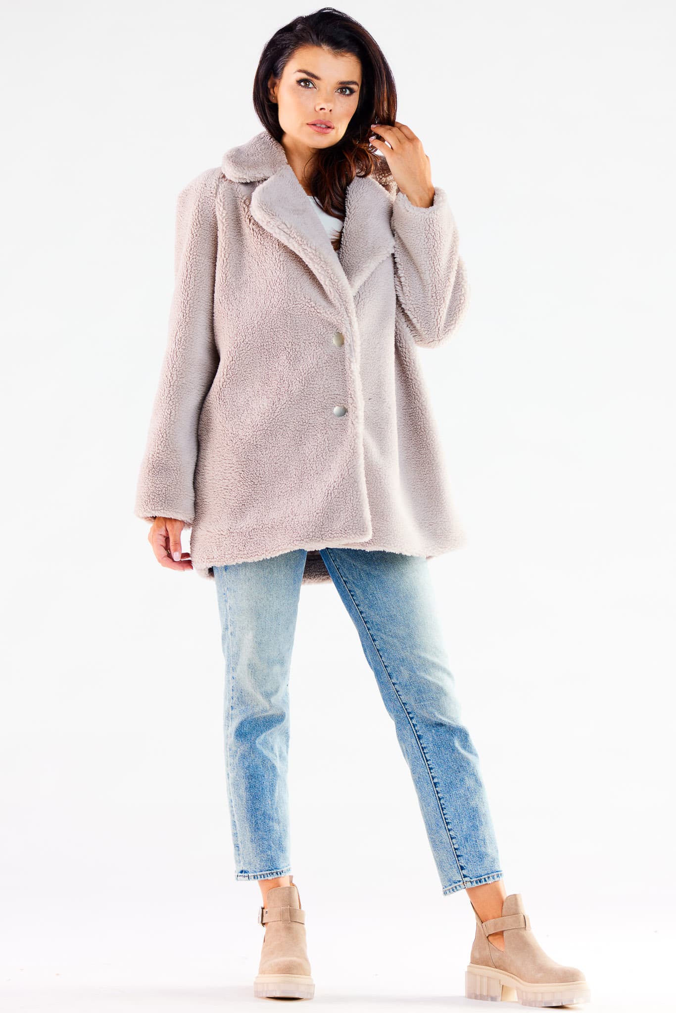 Cappotto model 173897 awama - Miniatura 2