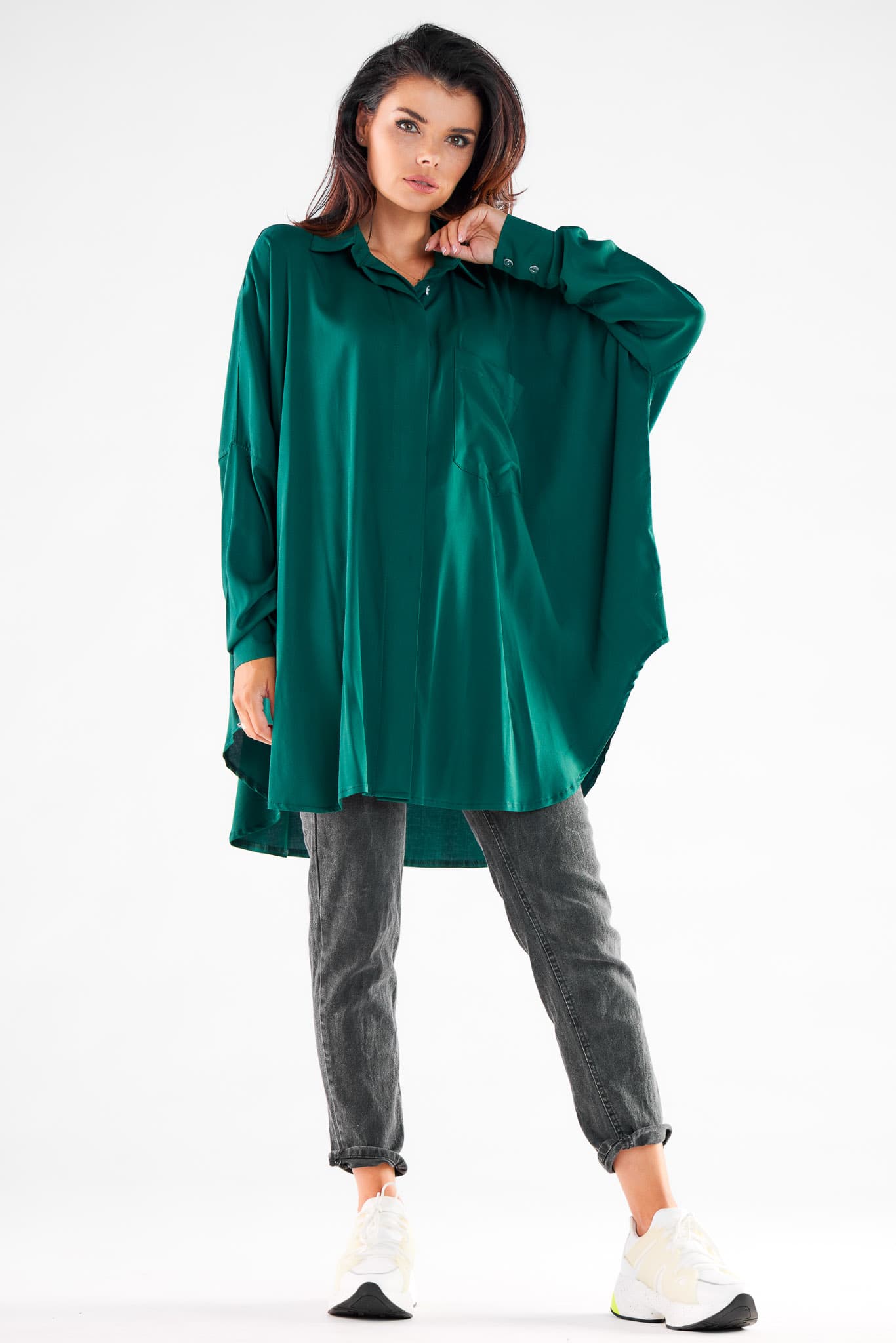 Camicia a manica lunga  model 173910 awama - Miniatura 2