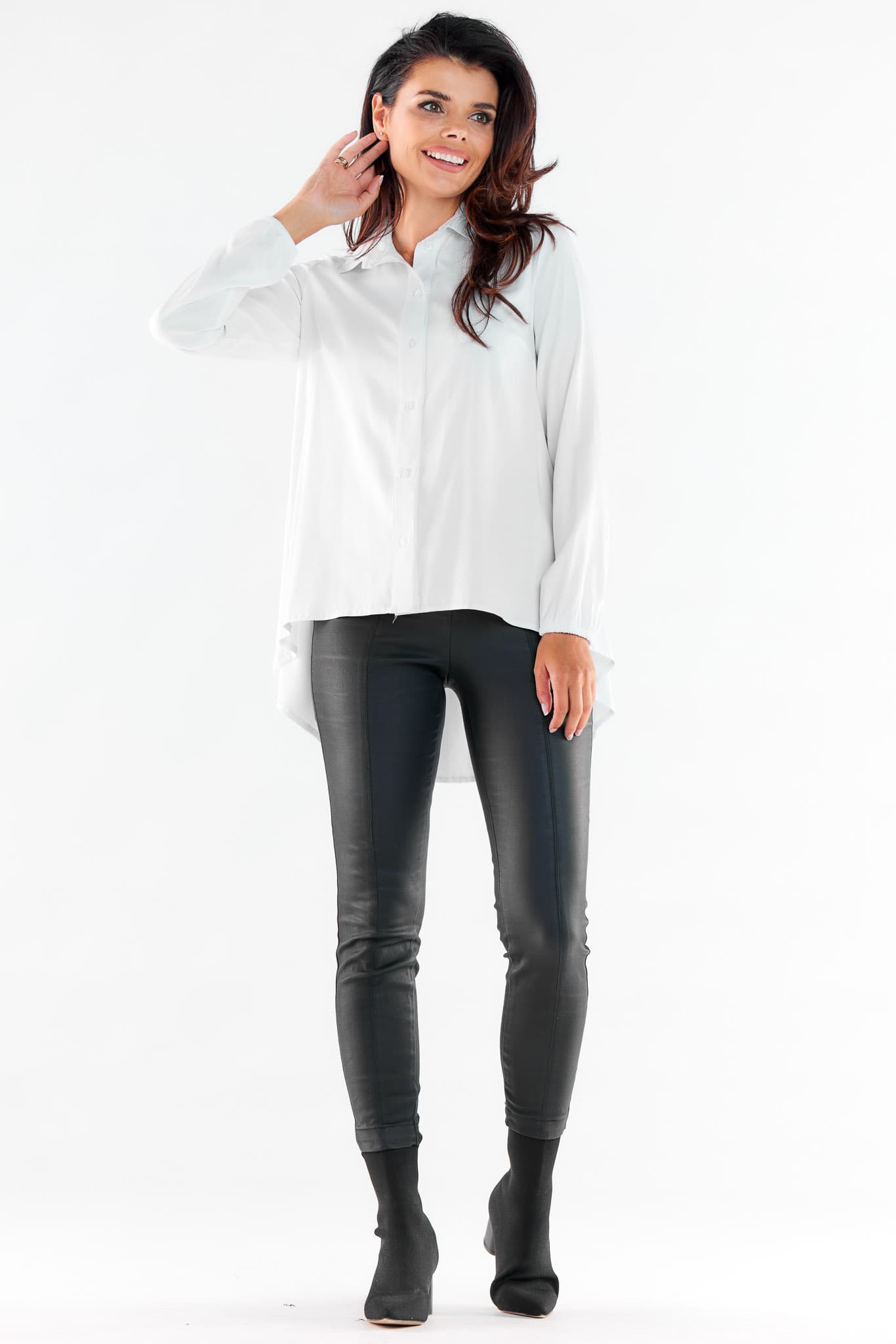 Camicia a manica lunga  model 173913 awama - Miniatura 2