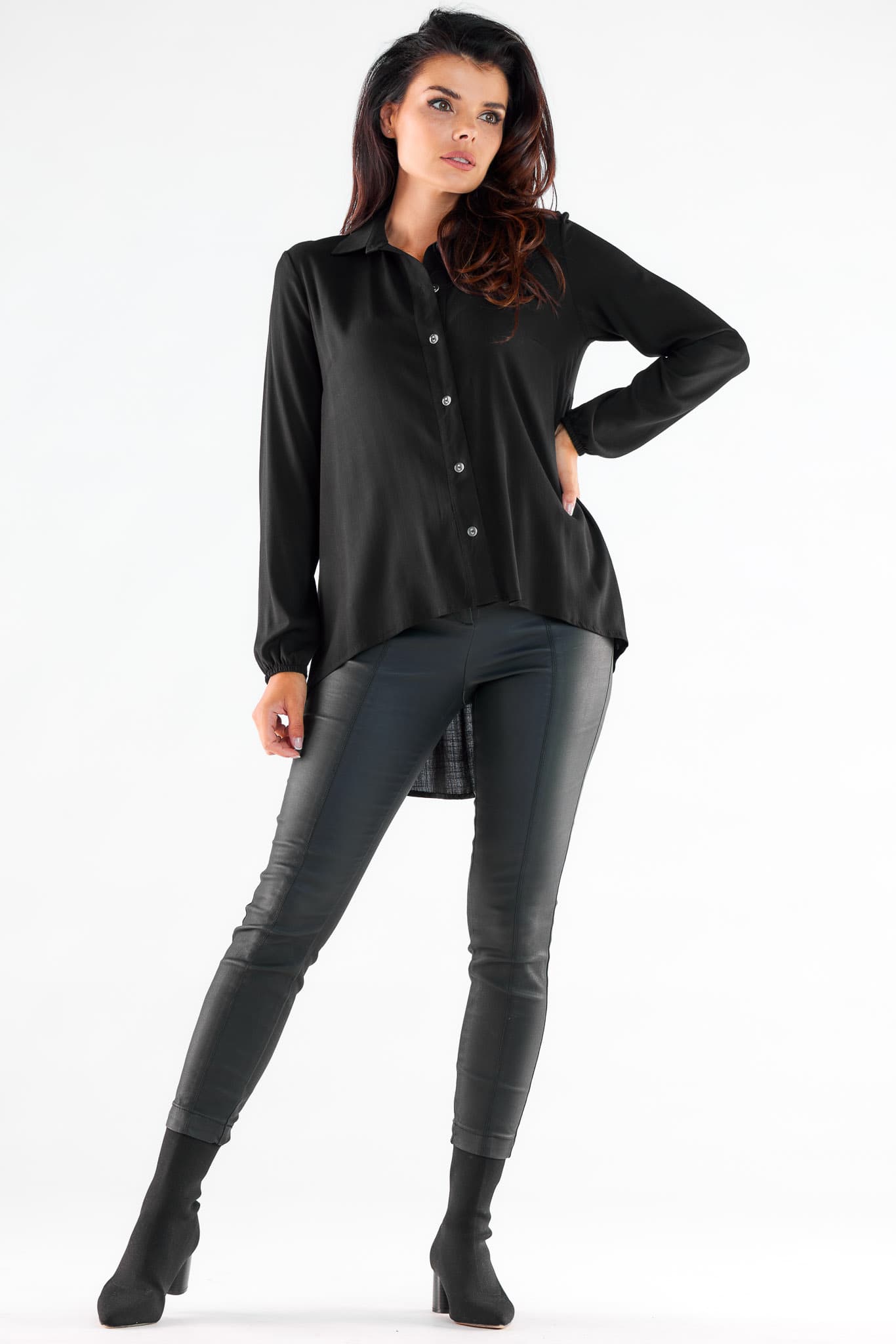 Camicia a manica lunga  model 173915 awama - Miniatura 2