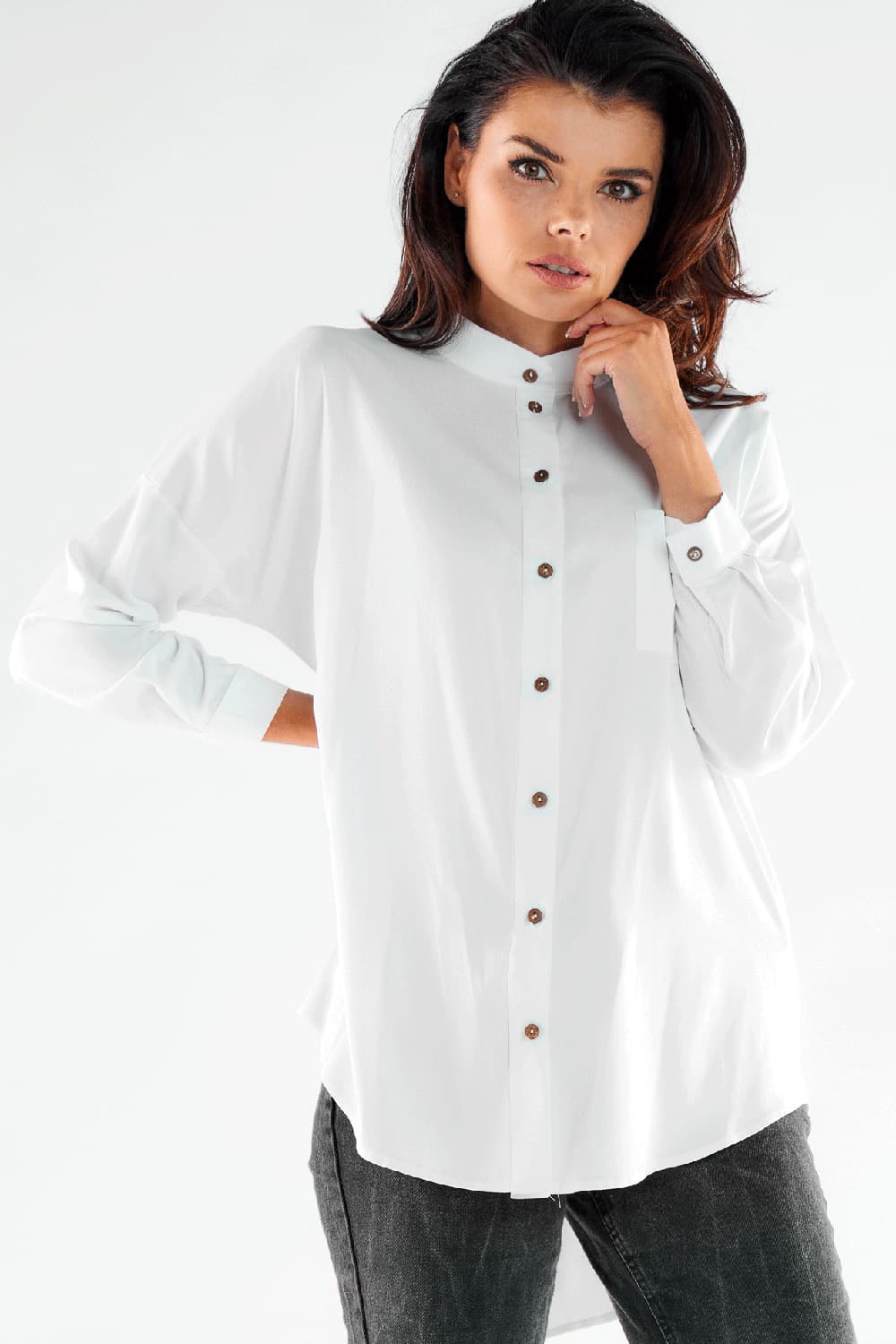 Camicia a manica lunga  model 173921 awama