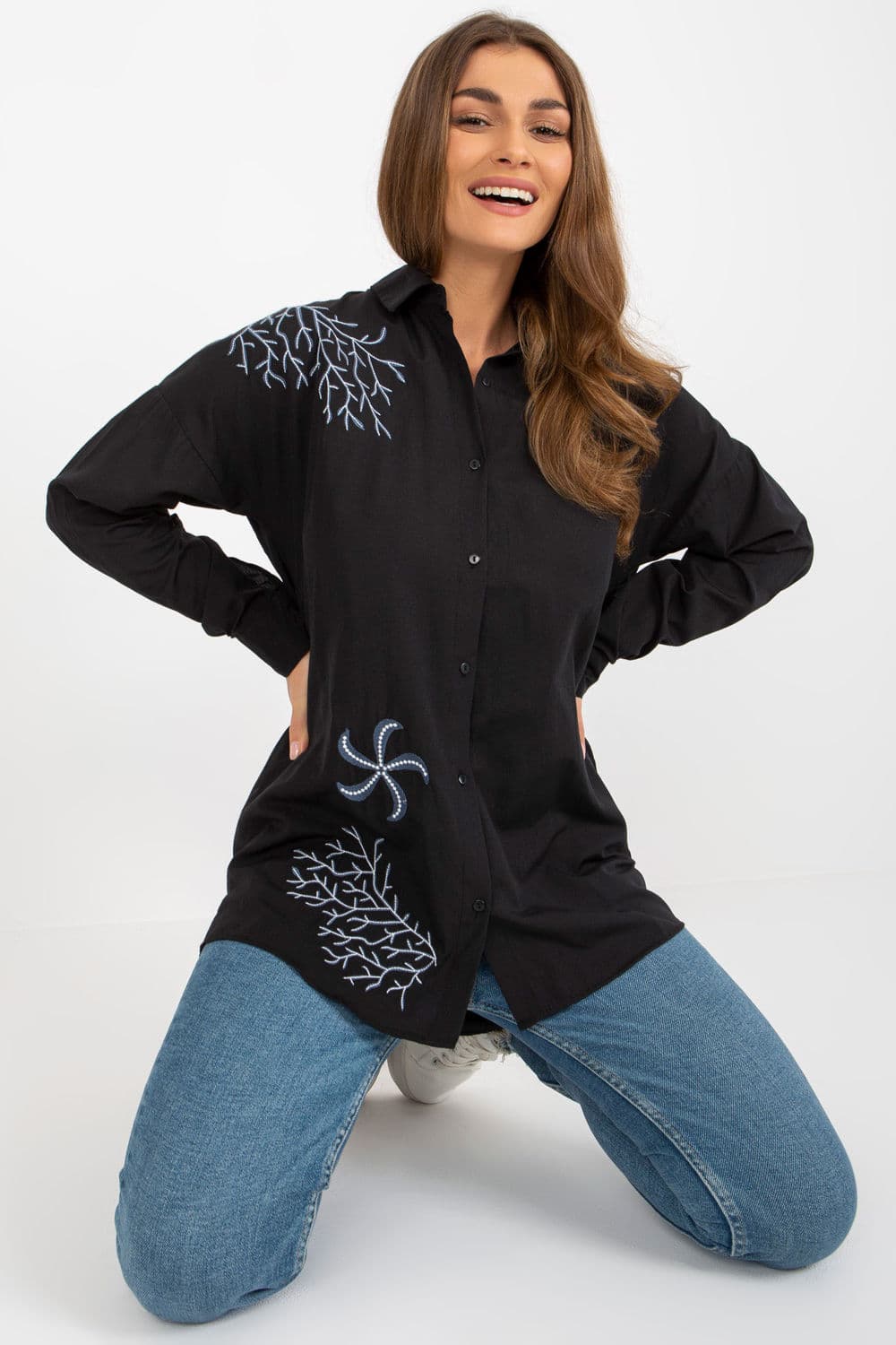 Camicia a manica lunga  model 181626 Factory Price - Miniatura 2