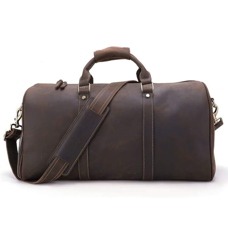 6482 Large-Capacity Cross-Body Luggage Bag For Business Travel Dry & Wet Separation Fitness Sports Bag(Brown)