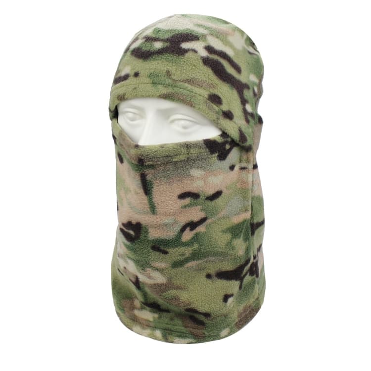 Autumn And Winter Camouflage Outdoor Mountaineering Coldproof Padded Hat Windproof Riding Warm Hat, Color: CP Head-cover(Average Code)
