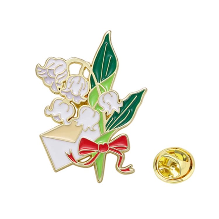 CZ0976-1 Spilla a forma di fiore di cartone animato in lega e smalto, stile giardino, girasole, per abbigliamento e borse, accessorio decorativo