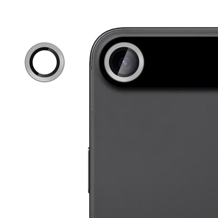 For iPhone Air Kalebol No Flicker Ultra-Thin Individual Camera Lens Tempered Glass Film(Graphite Gray)
