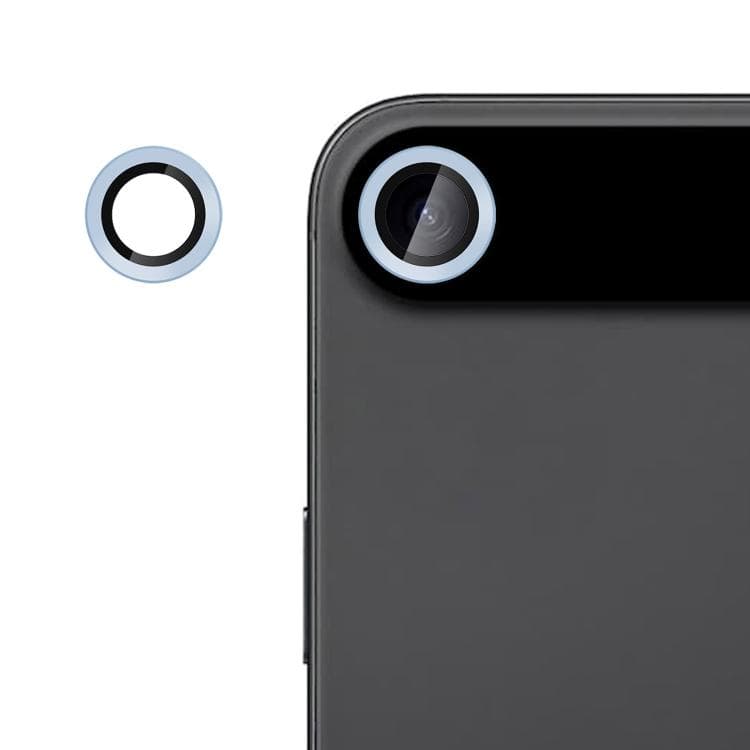 For iPhone Air Kalebol No Flicker Ultra-Thin Individual Camera Lens Tempered Glass Film(Sierra Blue)