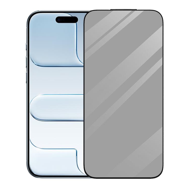 For iPhone Air TOTU AB-059 Screen Printed Dustproof Privacy Tempered Glass Film