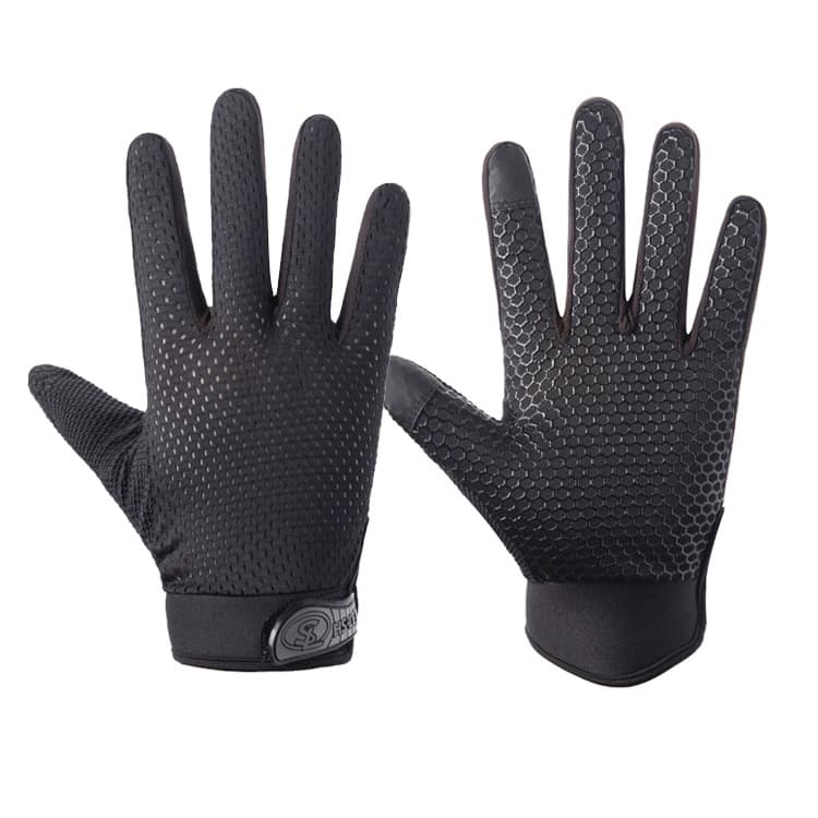 Guanti da ciclismo HSLEJP Outdoor Sport Traspiranti Antiscivolo Touch Screen a Dita Intere