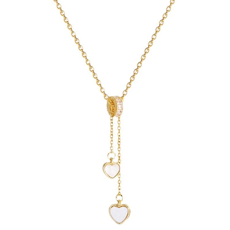 Ladies Light Luxury Bowknot Necklace Clavicle Chain, Specification:XL1772