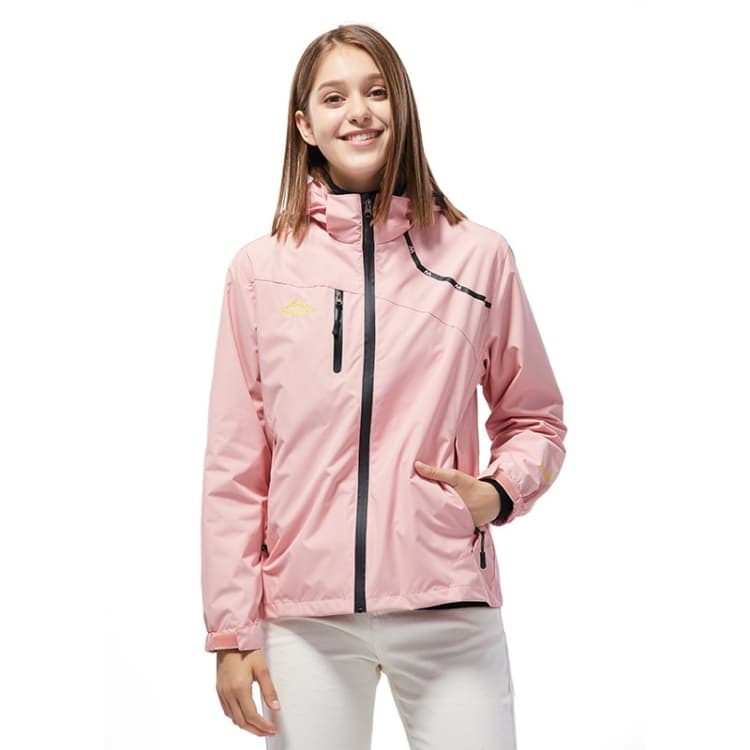 Ladys Outdoor Sports Single Layer Stormsuit Wear Resistant Breathable Waterproof Windproof Couple Mountaineering Suit