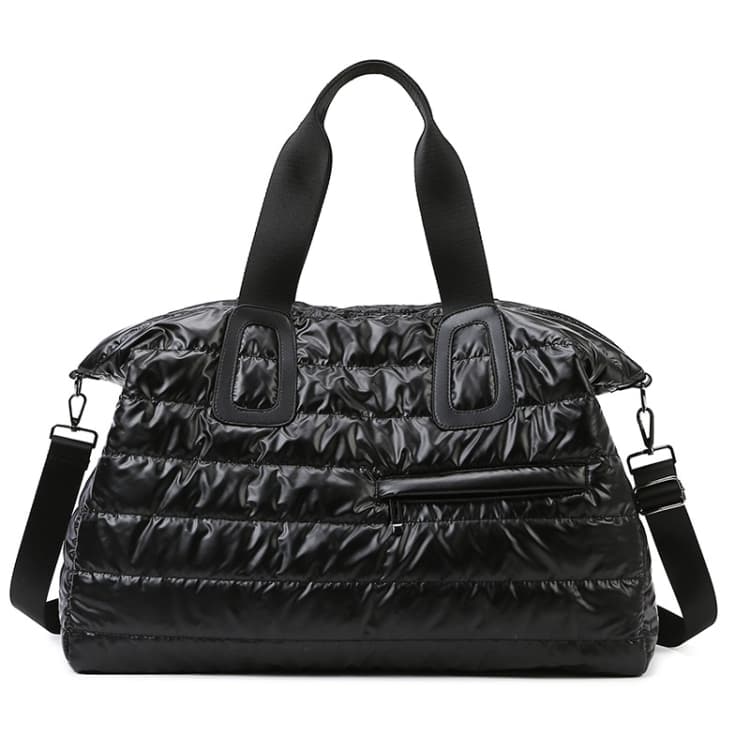 Large Capacity Short-distance Travel Bag Swimming Training Sports Fitness Handbag(Black)