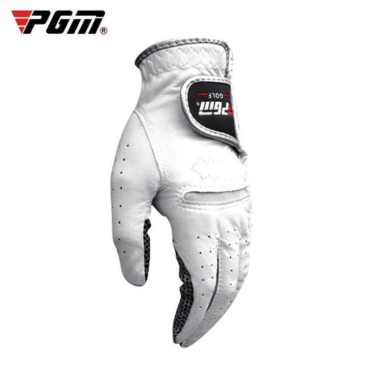 Guanto singolo antiscivolo in pelle di pecora PGM Golf per uomo
