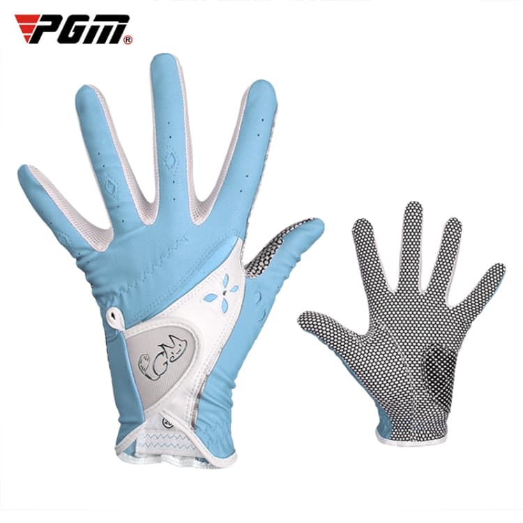 Guanto da golf antiscivolo in pelle PU PGM One Pair per donna
