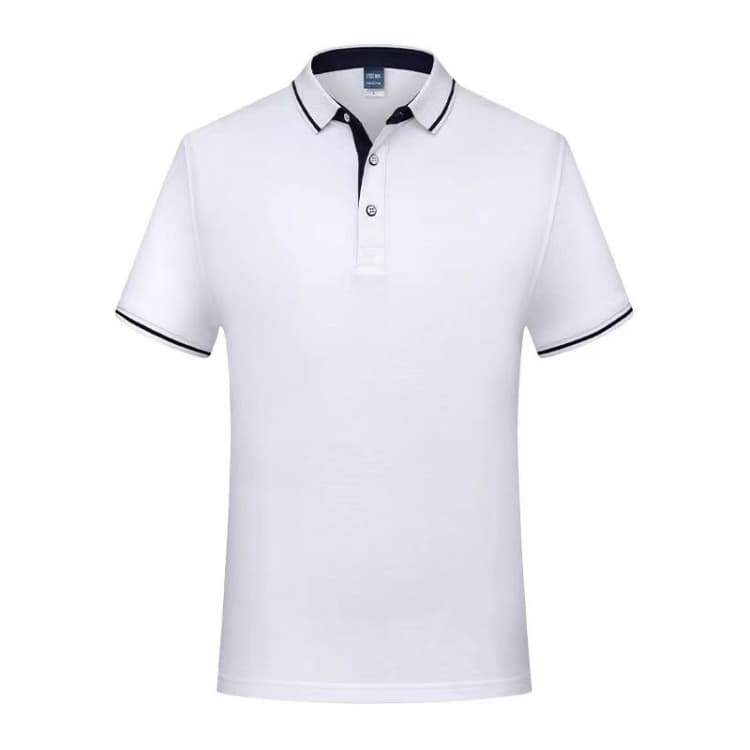 Thin Lapel Short-Sleeved POLO Shirts Group Workwear Advertising Shirts