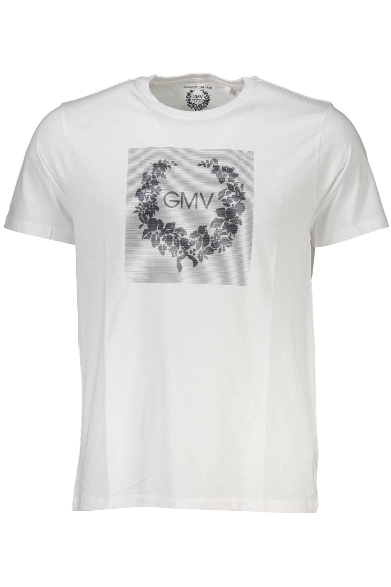 GIAN MARCO VENTURI T-SHIRT MANICHE CORTE UOMO BIANCO