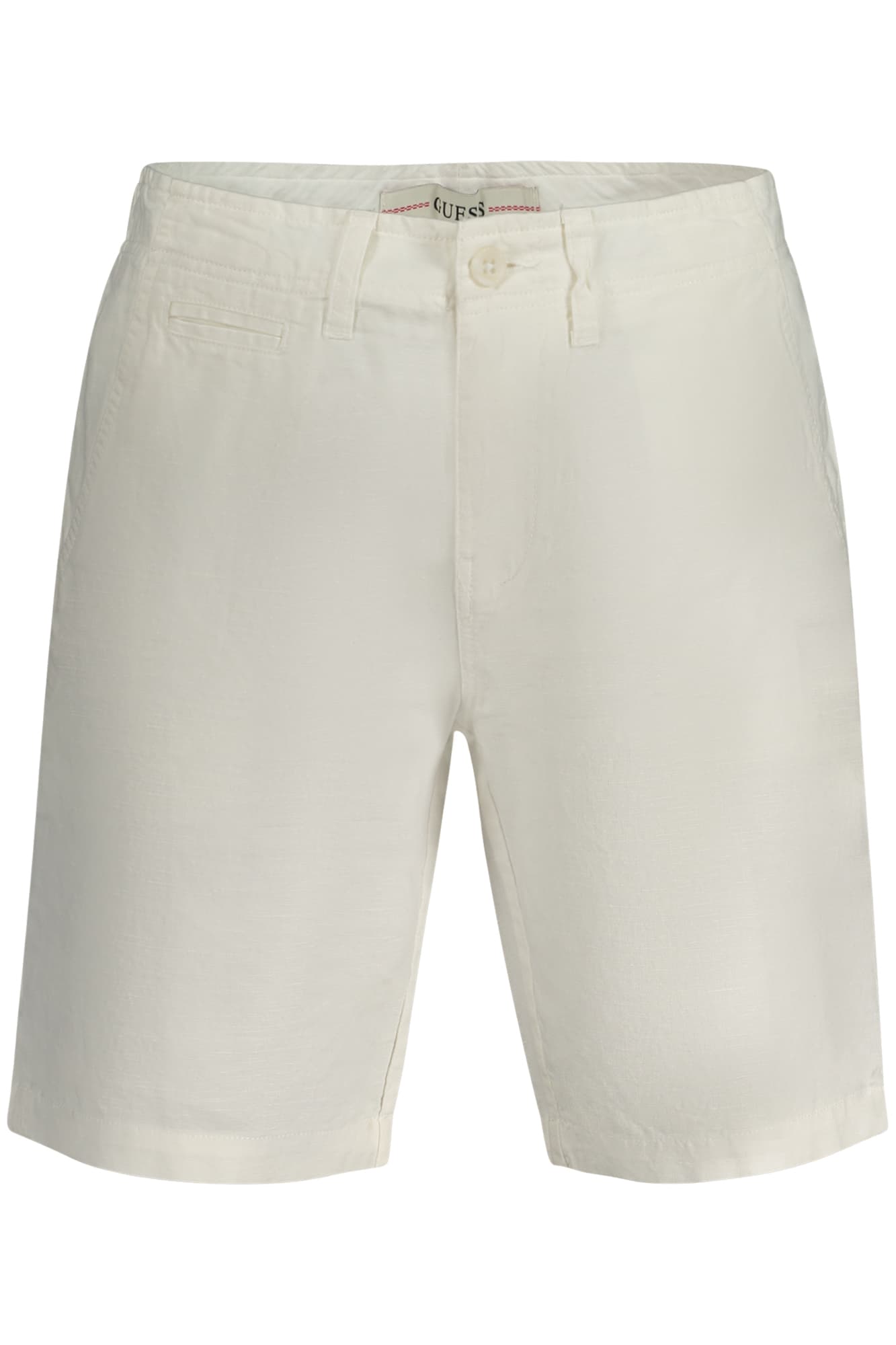 GUESS JEANS PANTALONE BERMUDA UOMO BIANCO