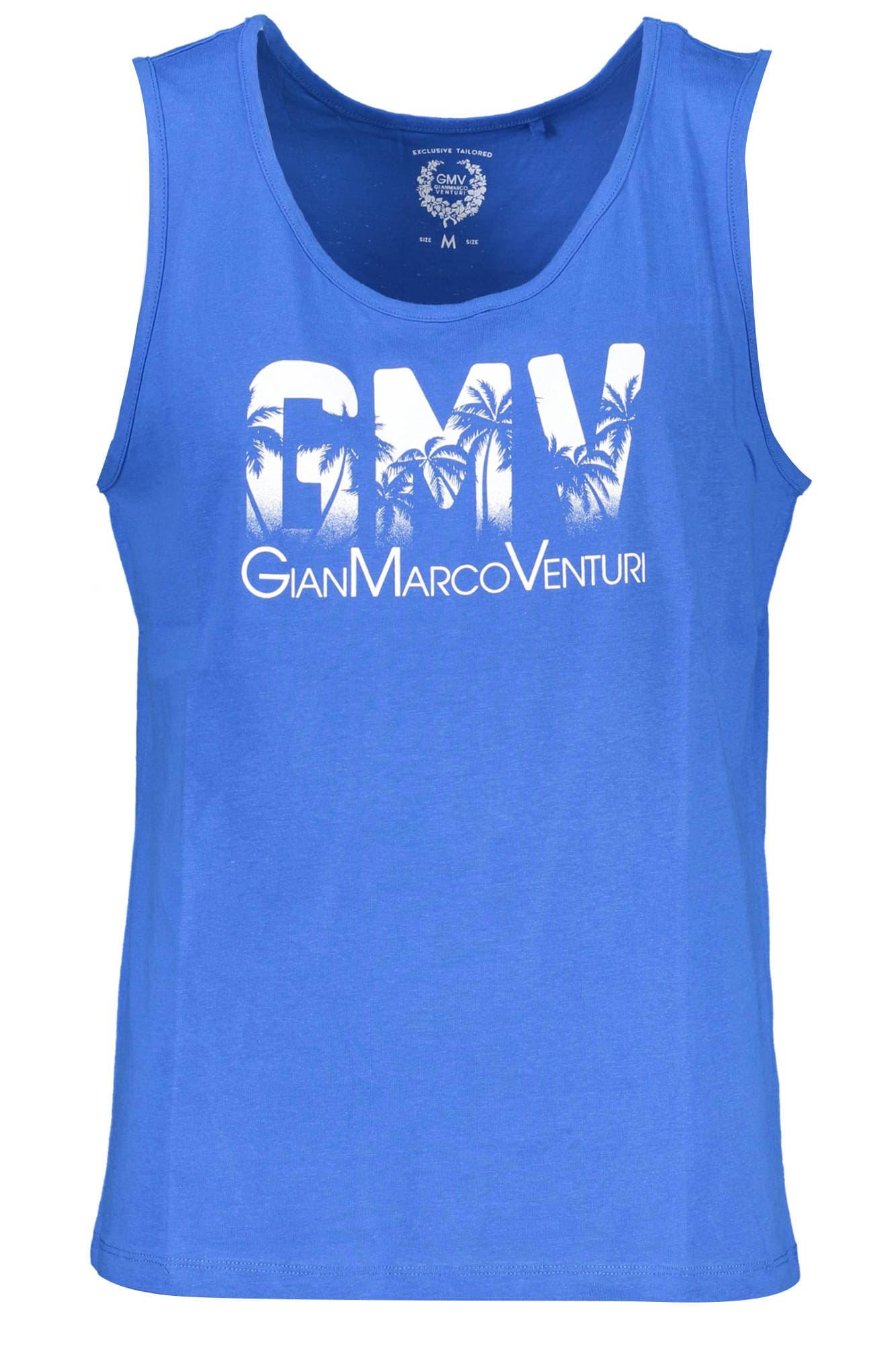 GIAN MARCO VENTURI CANOTTA UOMO BLU