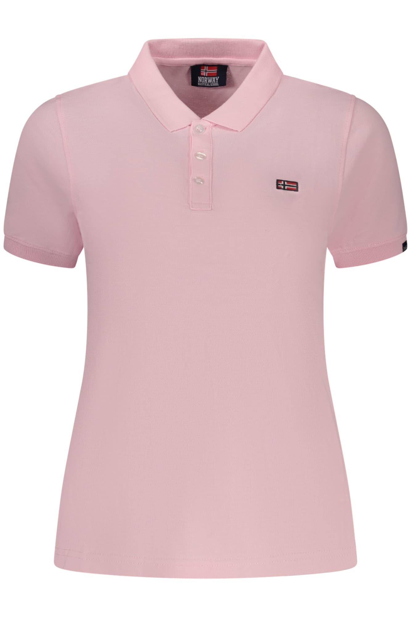 NORWAY 1963 POLO MANICHE CORTE DONNA ROSA