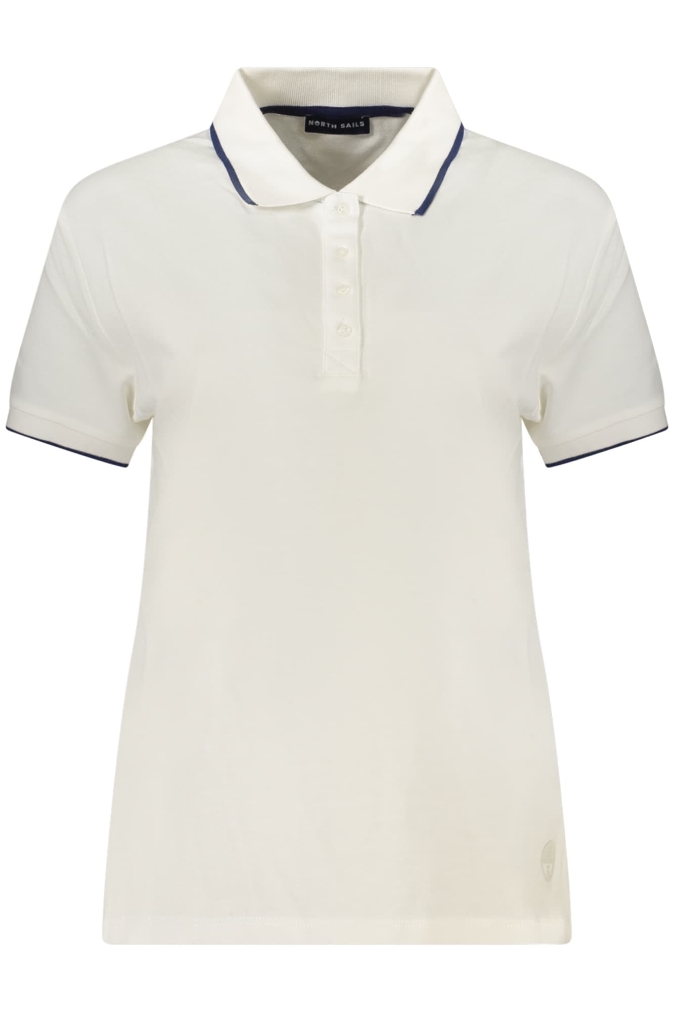 NORTH SAILS POLO MANICHE CORTE DONNA BIANCO
