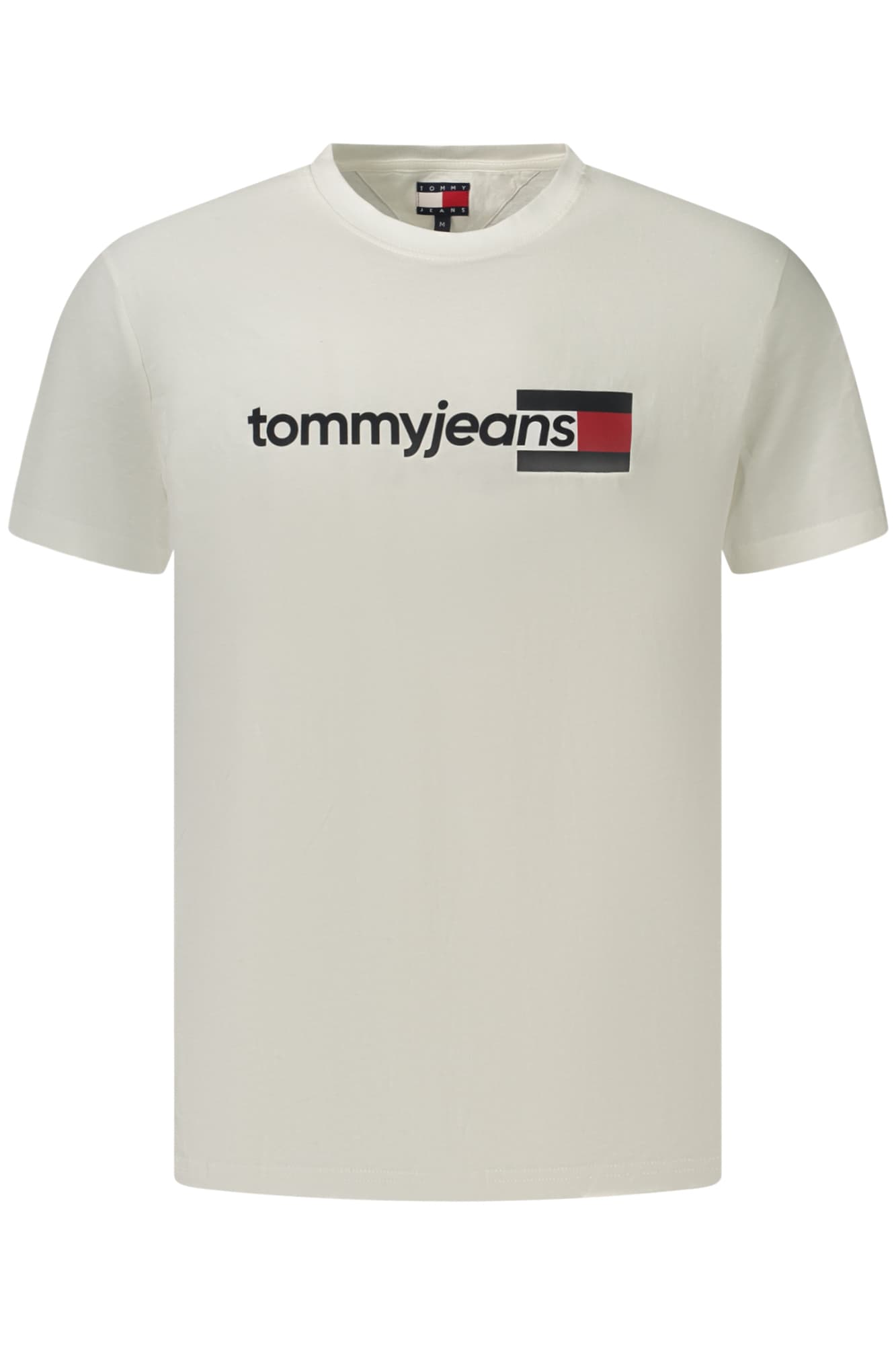 TOMMY HILFIGER T-SHIRT MANICHE CORTE UOMO BIANCO