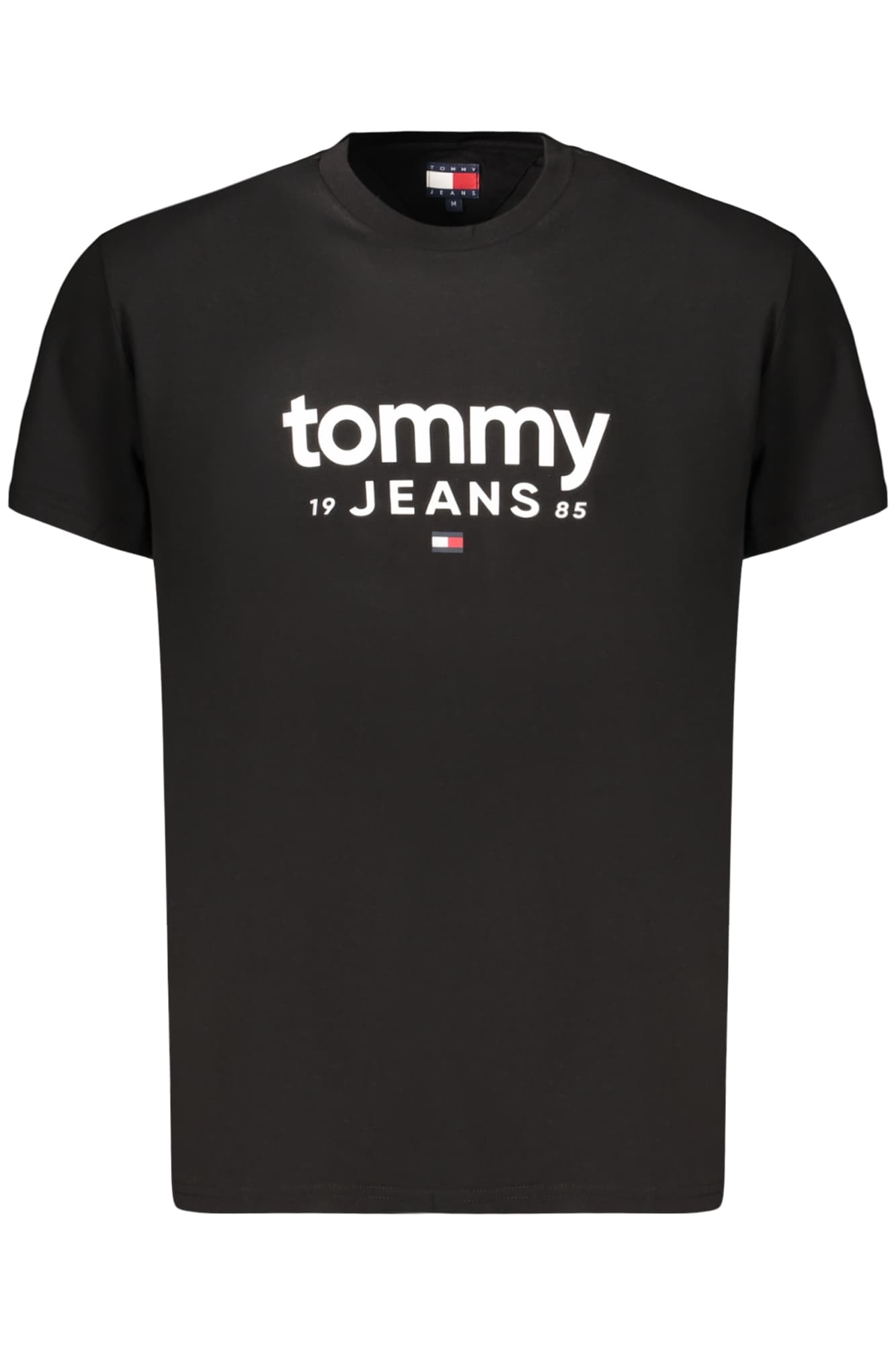 TOMMY HILFIGER T-SHIRT MANICHE CORTE UOMO NERO