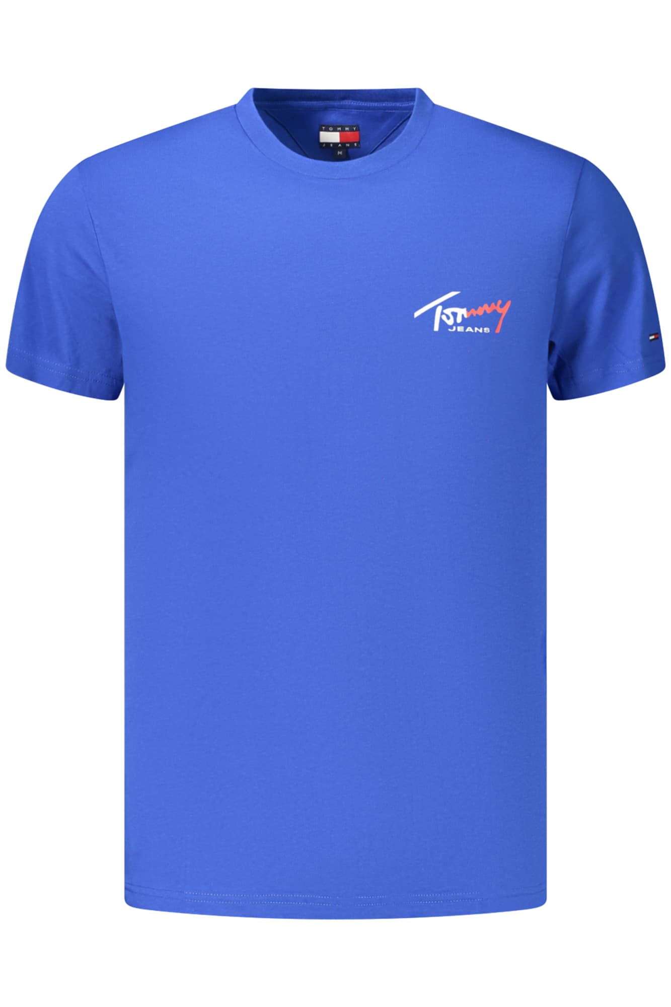 TOMMY HILFIGER T-SHIRT MANICHE CORTE UOMO BLU