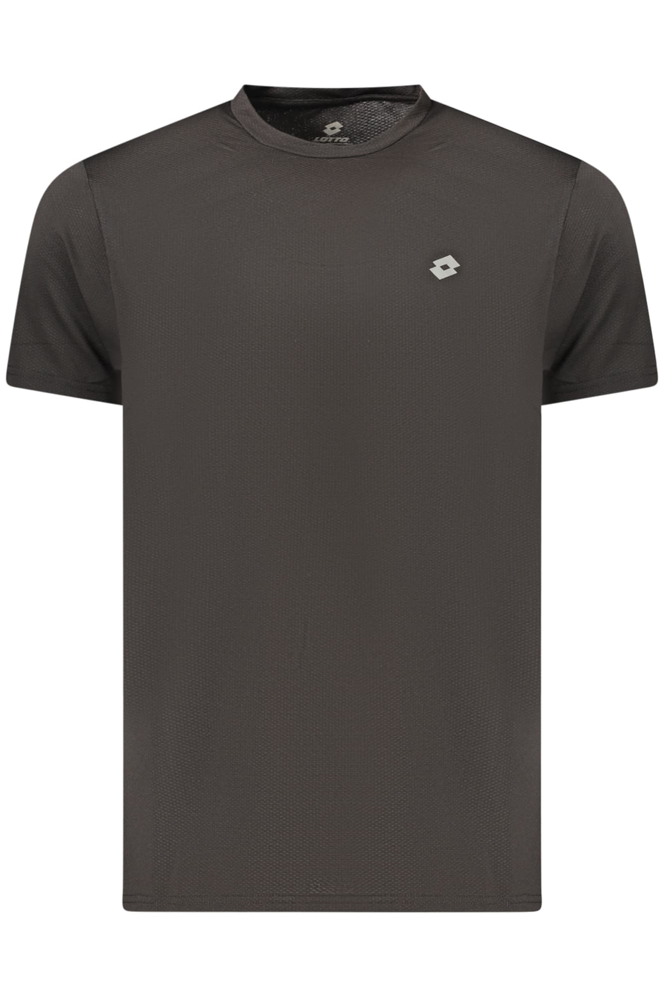 LOTTO T-SHIRT MANICHE CORTE UOMO NERO