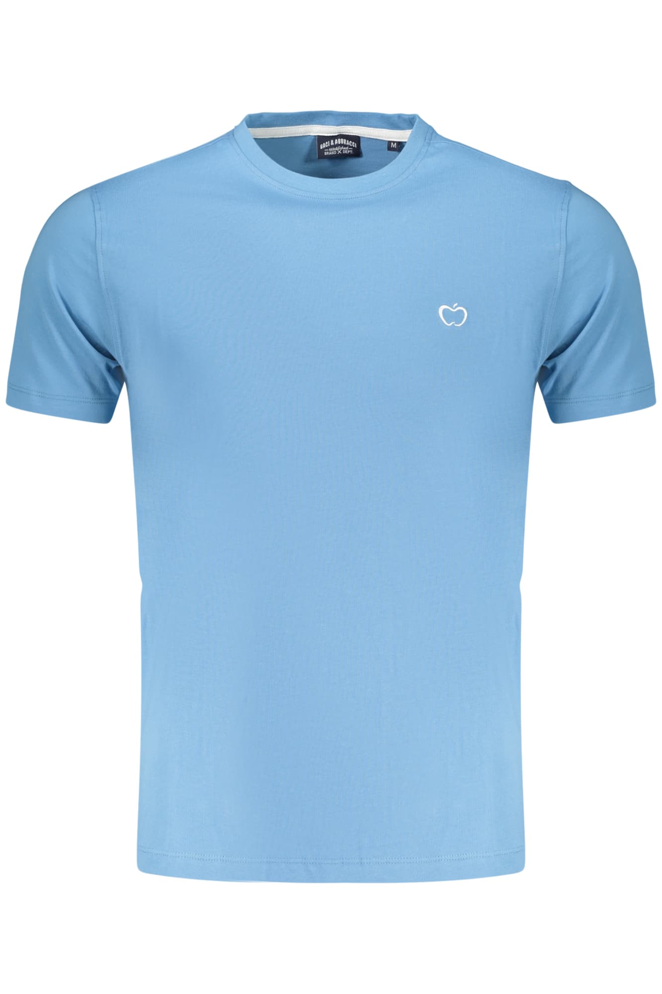 BACI&ABBRACCI T-SHIRT MANICHE CORTE UOMO AZZURRO