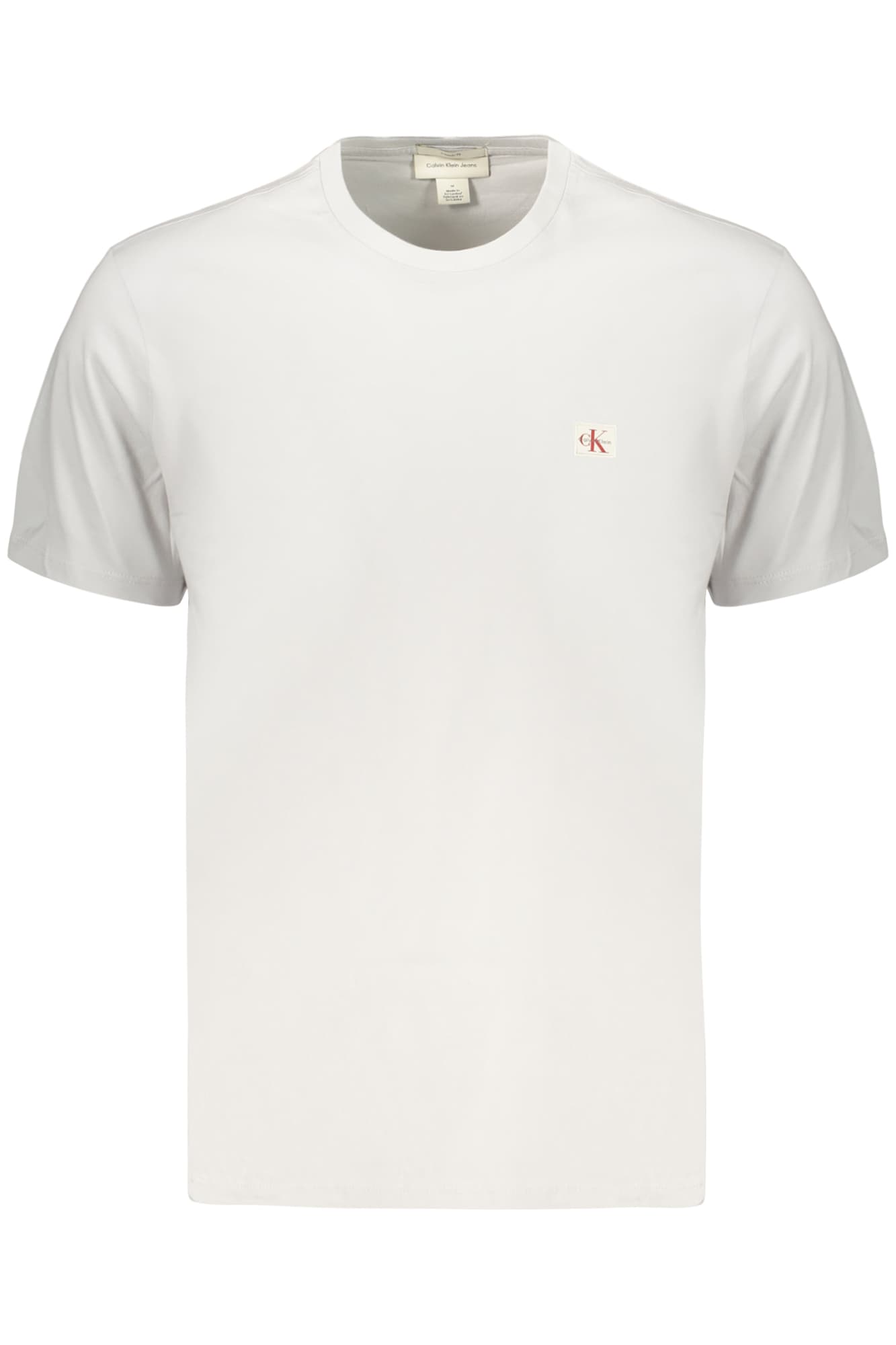 CALVIN KLEIN T-SHIRT MANICHE CORTE UOMO GRIGIO