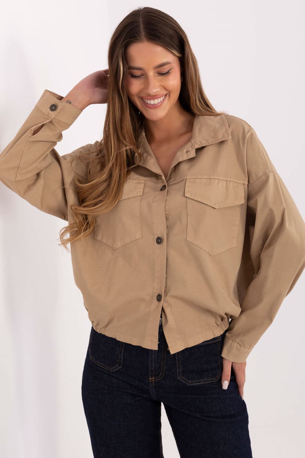 Camicia a manica lunga model 219052 Rue Paris