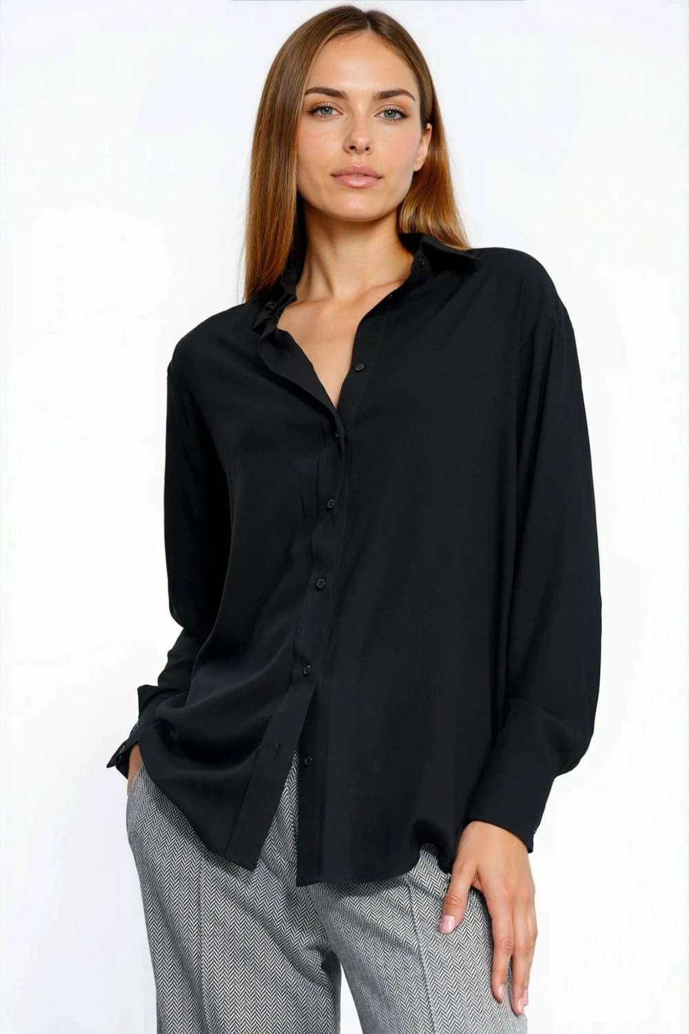 Camicia a manica lunga model 221217 Nife