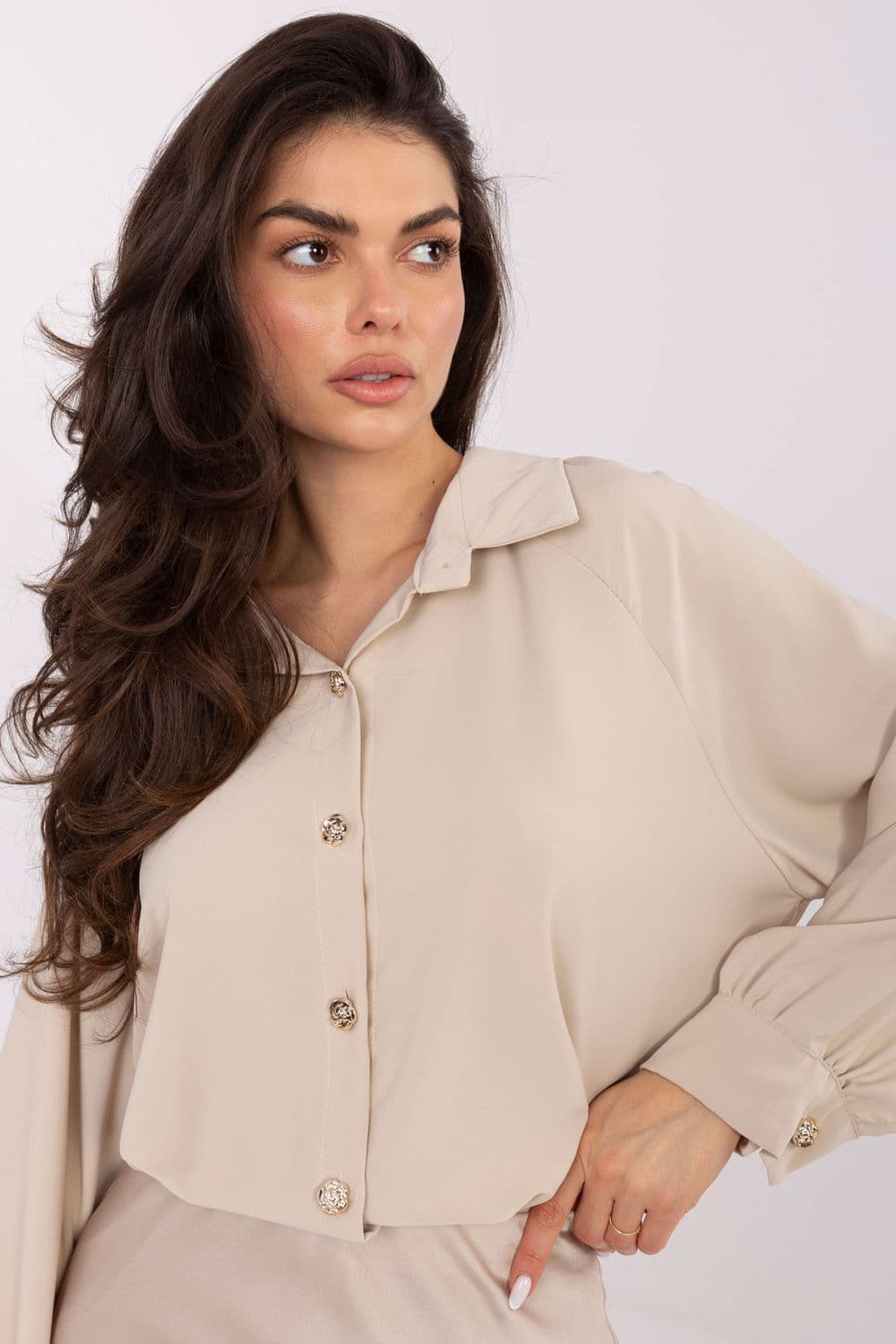 Camicia a manica lunga model 221396 Factory Price