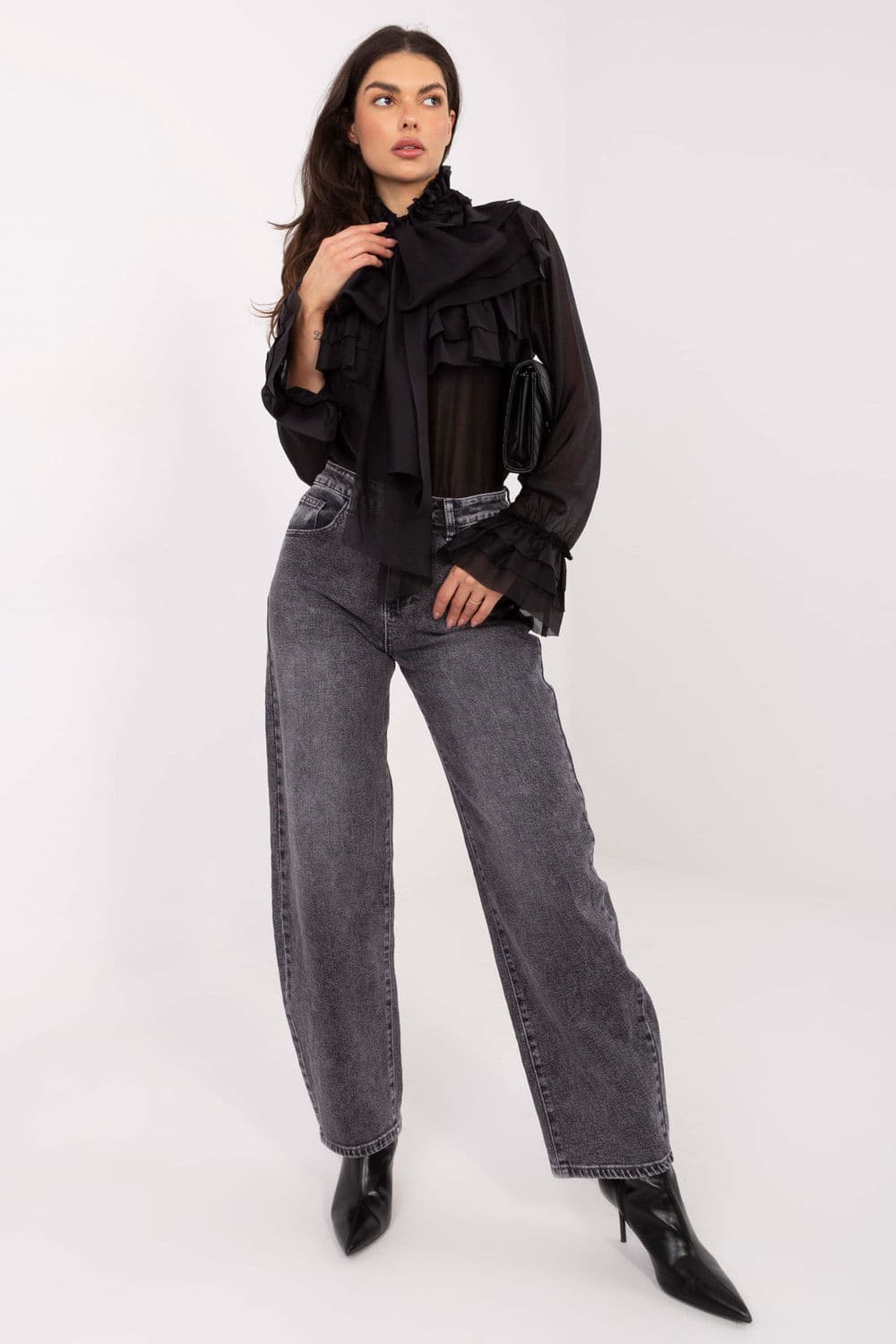 Camicia a manica lunga model 221877 Factory Price