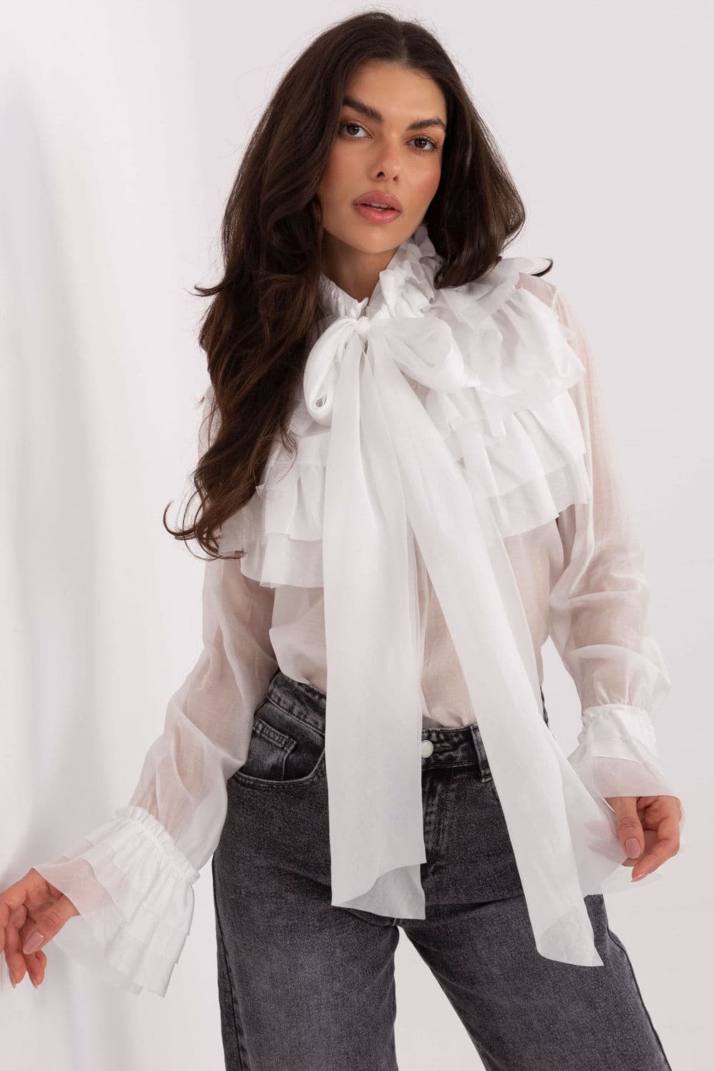 Camicia a manica lunga model 221878 Factory Price