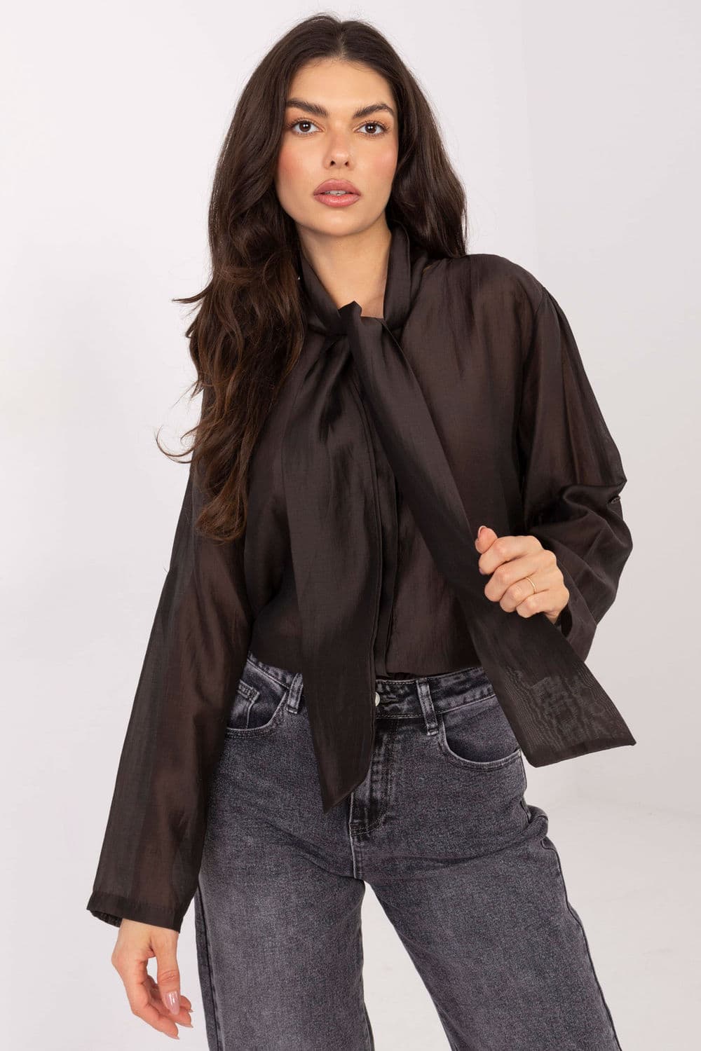 Camicia a manica lunga model 221886 Factory Price