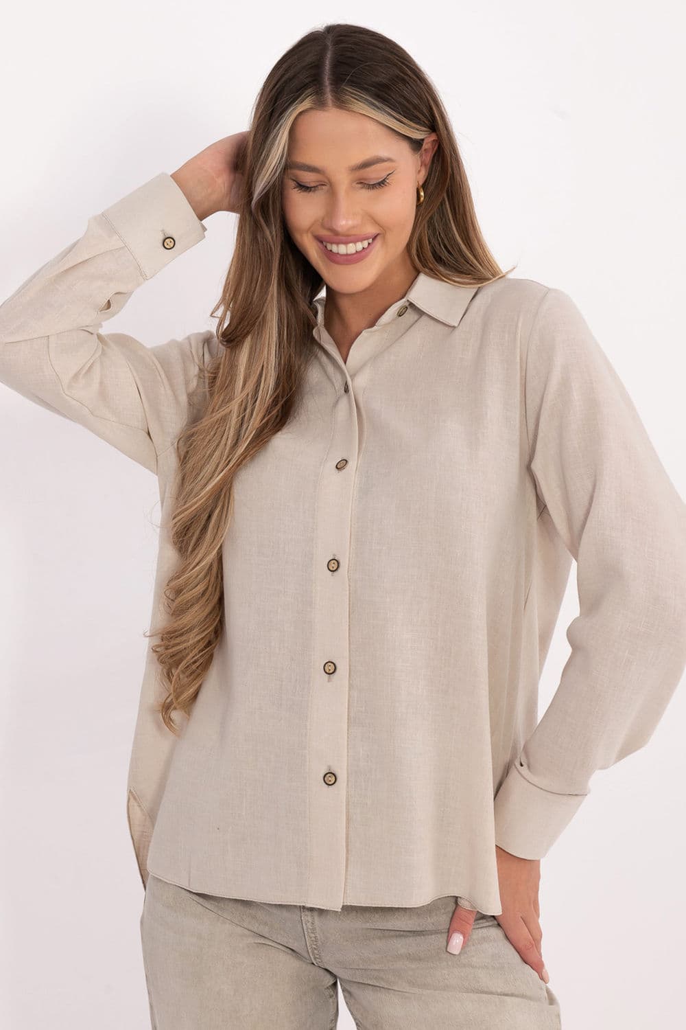 Camicia a manica lunga model 222853 Lakerta