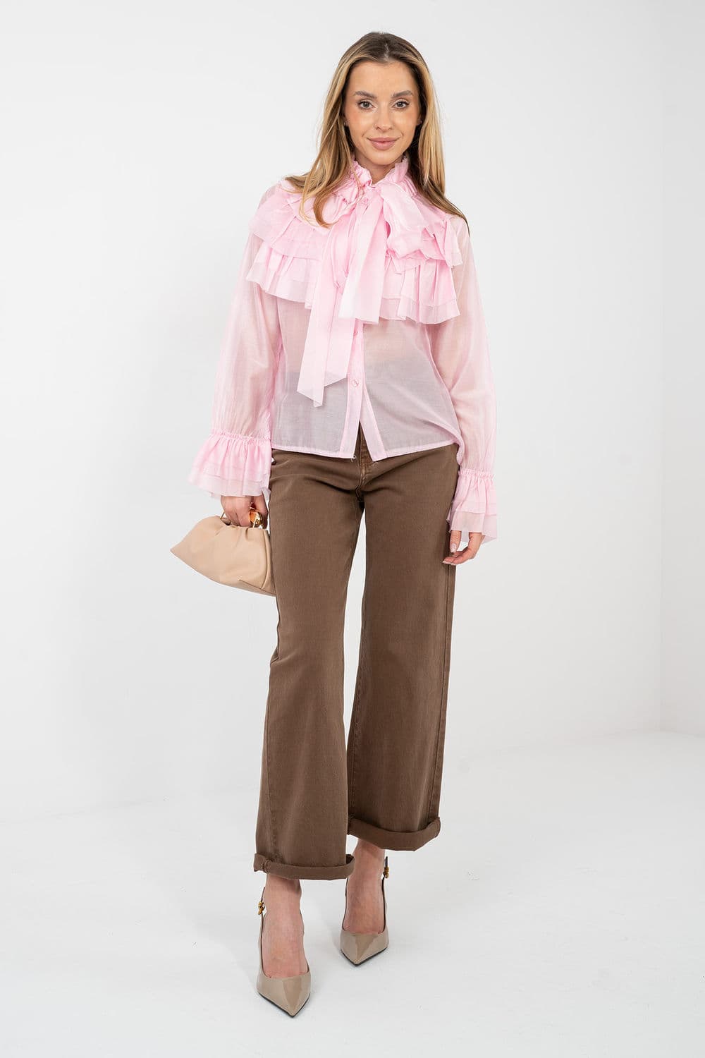 Camicia a manica lunga model 223741 Factory Price