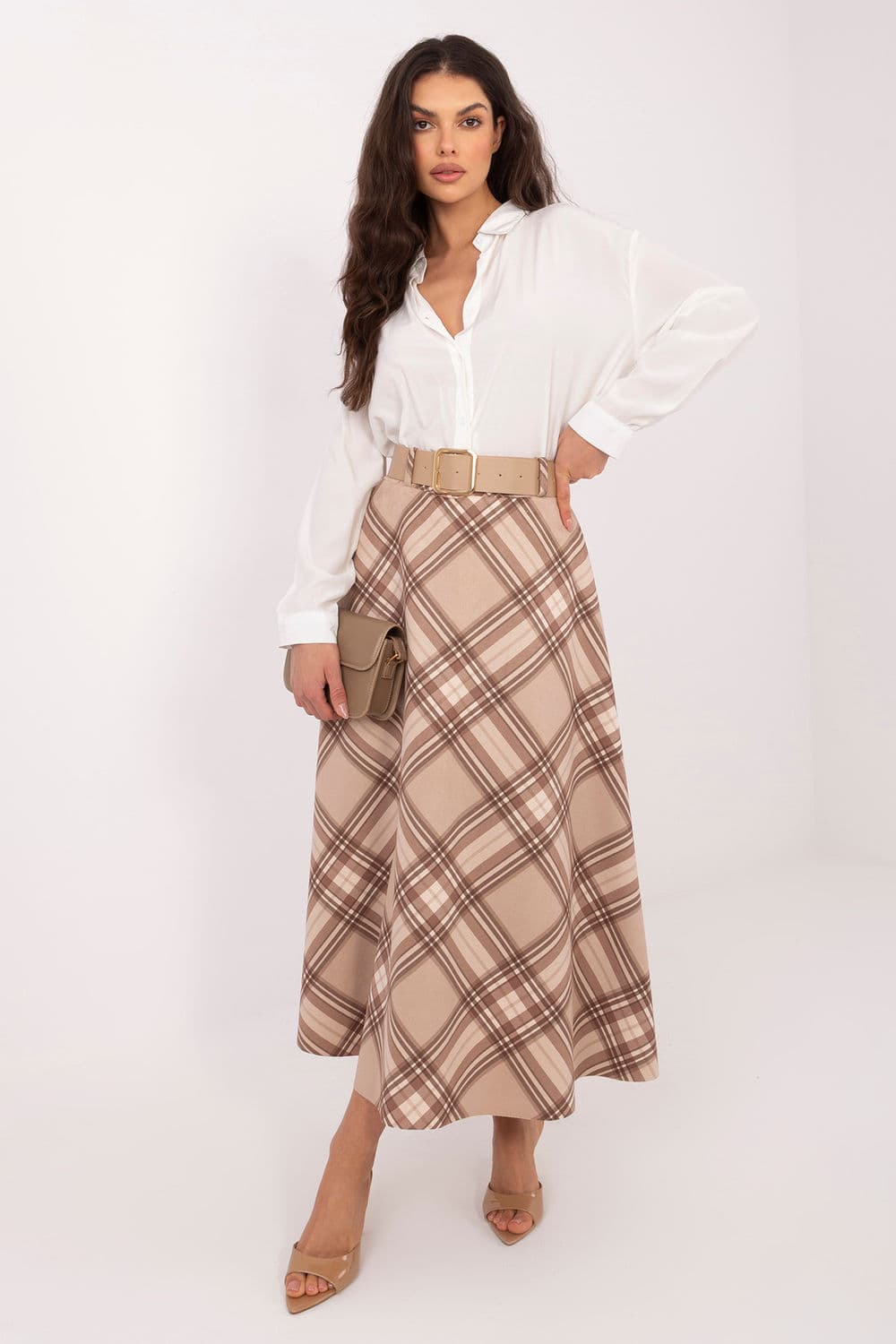 Gonna lunga model 226008 Italy Moda
