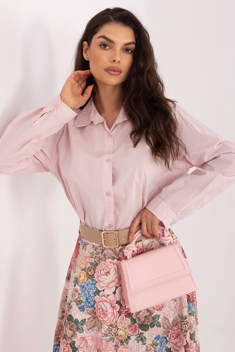 Camicia a manica lunga model 227219 Factory Price