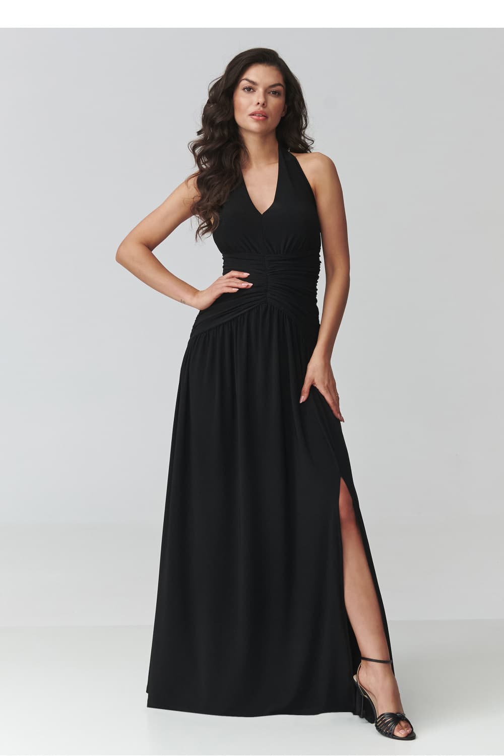 Vestito lungo model 228323 Makadamia