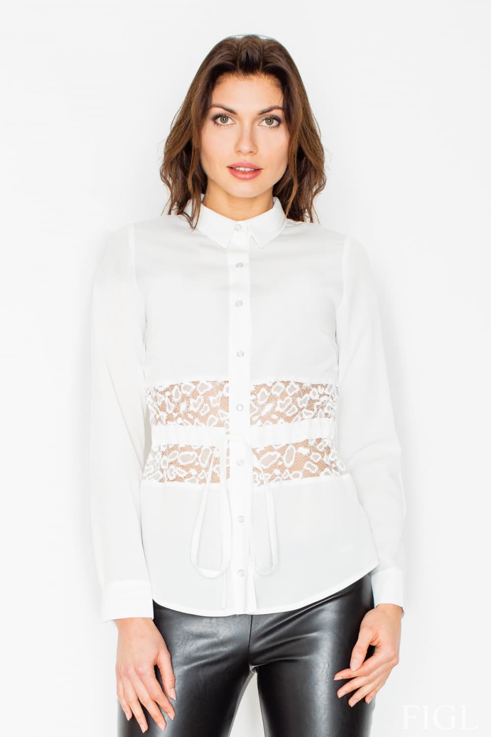 Camicia a manica lunga model 60185 Figl