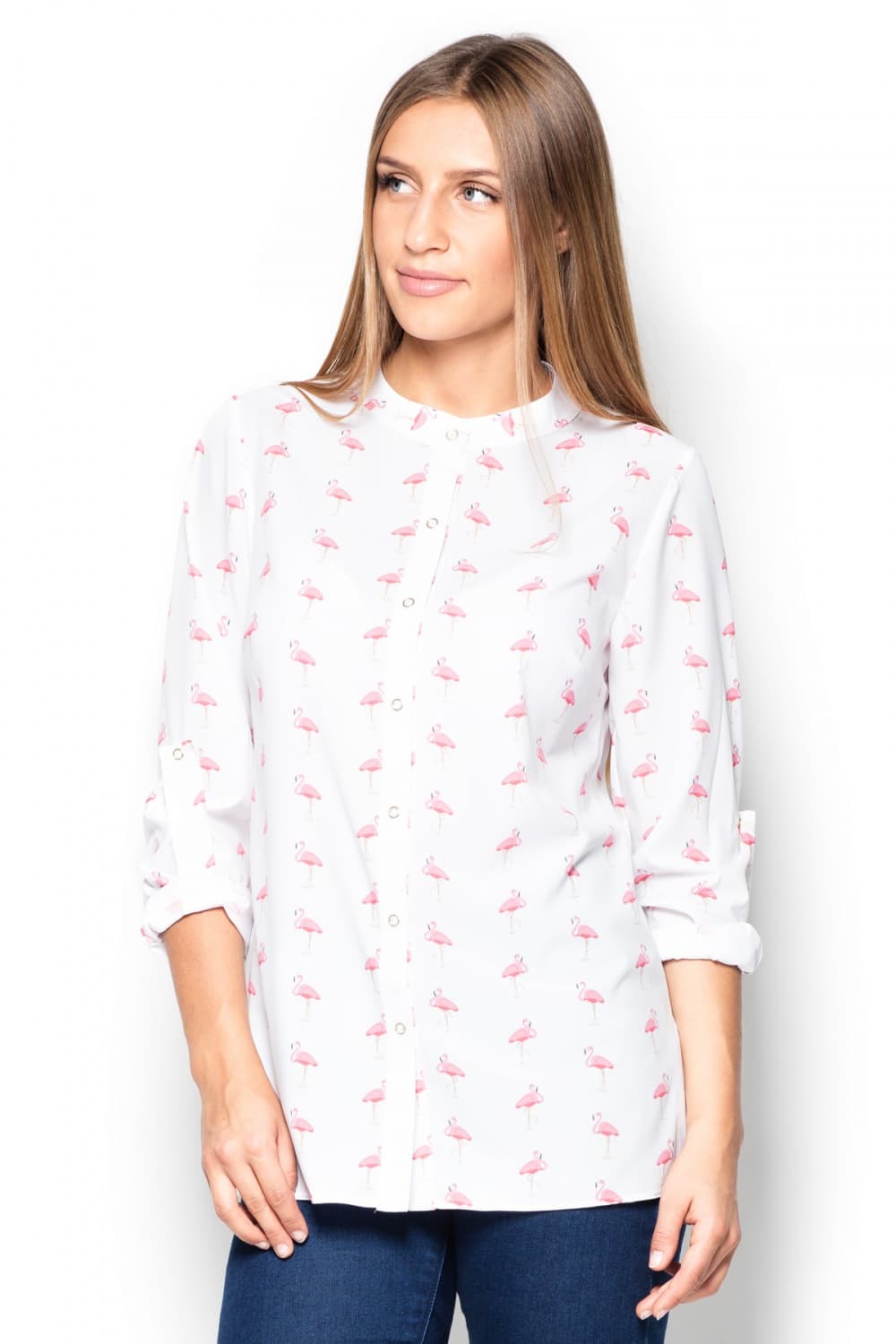 Camicia a manica lunga model 63918 Katrus