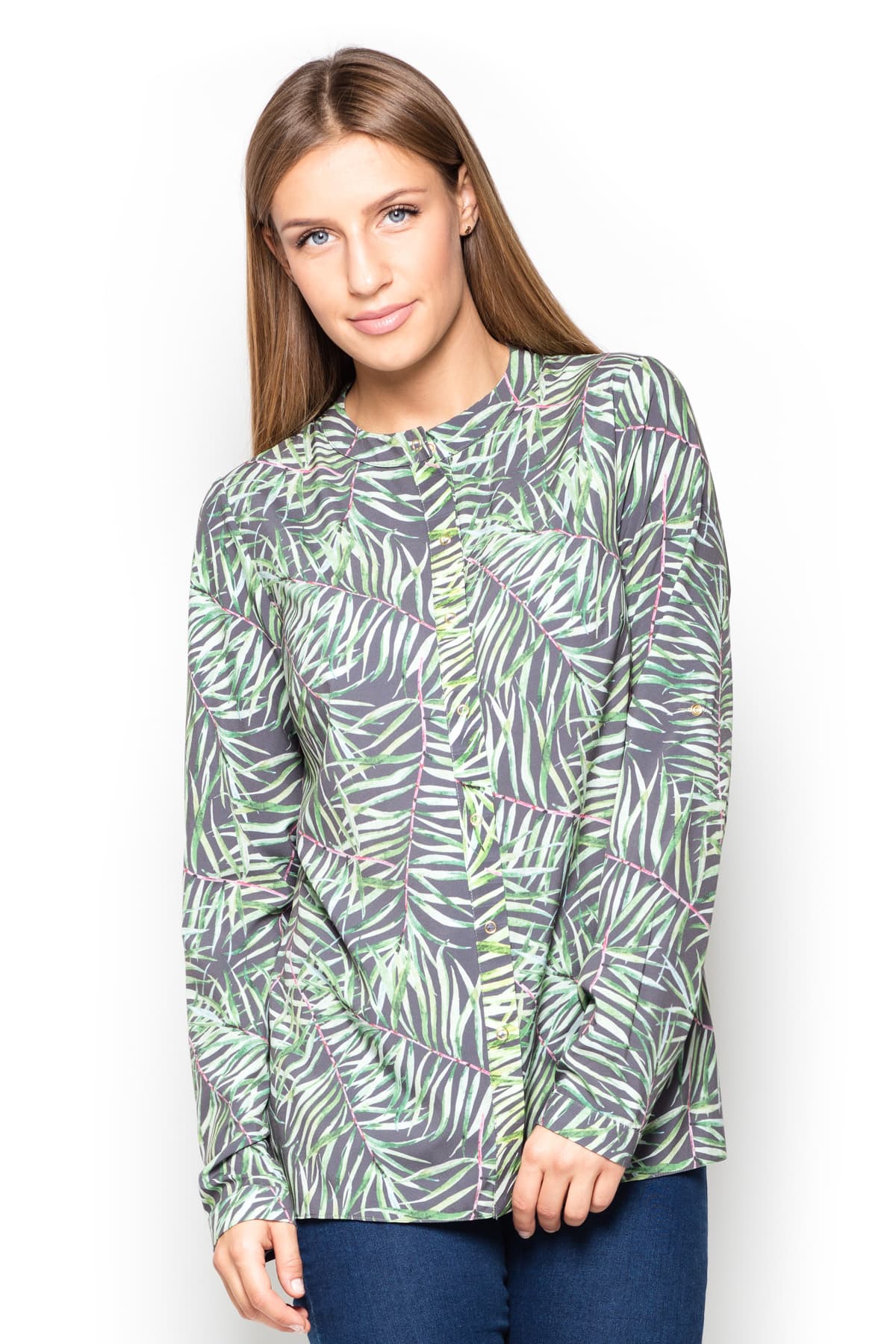 Camicia a manica lunga model 63915 Katrus