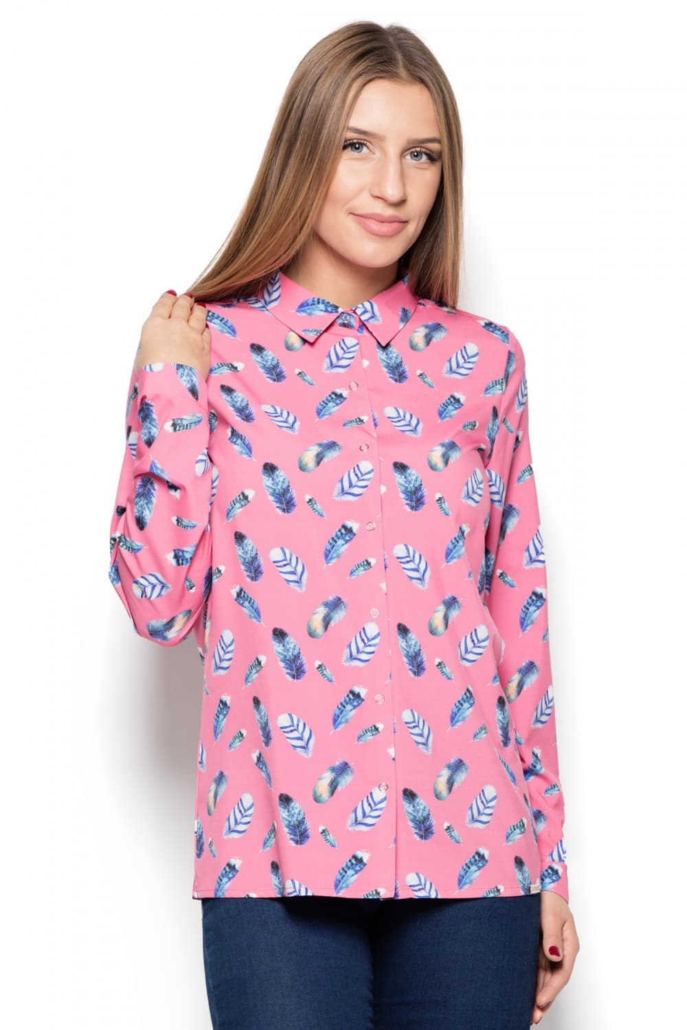 Camicia a manica lunga model 76987 Katrus