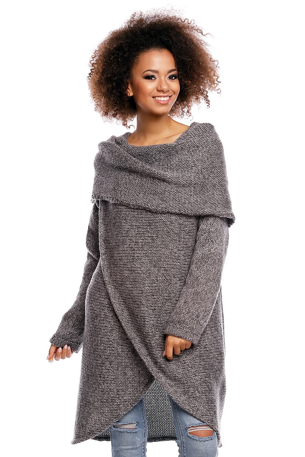 Maglione lungo model 84297 PeeKaBoo